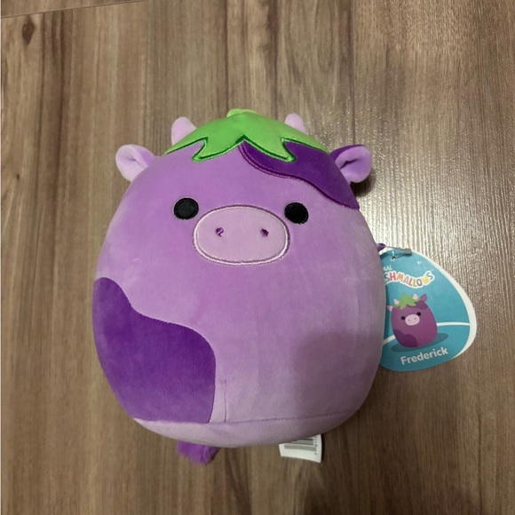 Squishmallows Other - Frederick Eggplant Cow Squishmallow